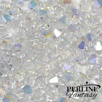 Bicono Preciosa 4 Mm Crystal AB Bicono Preciosa 4 Mm Crystal AB