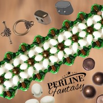 Kit Bracciale ''Atene'’ Dk. Green di Tiziana Campagna  Kit Bracciale ''Atene'’ Dk. Green di Tiziana Campagna