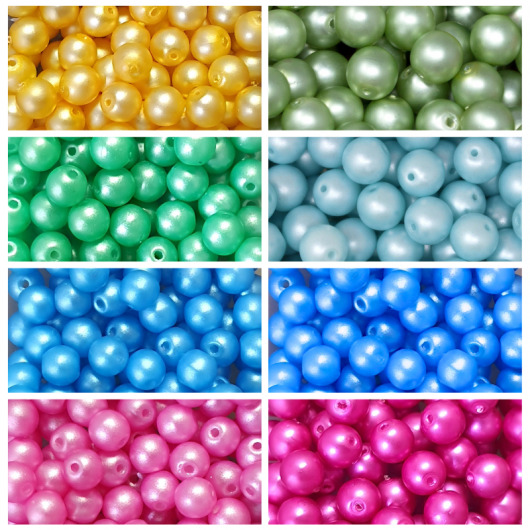 Kit Summer Edition - Perle Tonde Pastel 4 Mm