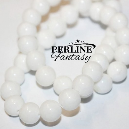 Perle Giada Bianco 8 Mm