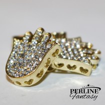 Mano Di Fatima 20 x 18 Mm Dorata Mano Di Fatima 20 x 18 Mm Dorata