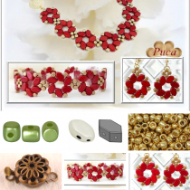 Kit Bracciale ''PIA'’ Pastel Olivine Kit Bracciale ''PIA'’ Pastel Olivine