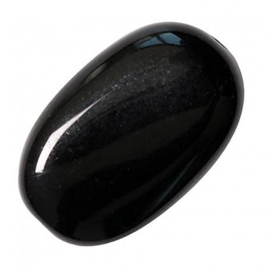 Perline Vintage Twist Oval Jet X 20