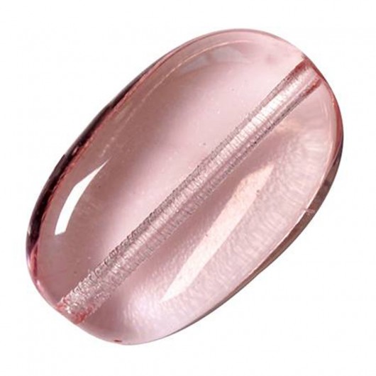 Perline Vintage Twist Oval Light Rose X 20