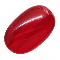 Perline Vintage Twist Oval Light Siam X 20