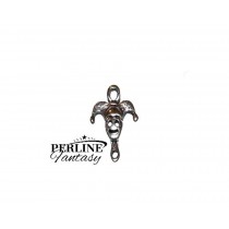 Charm Clown Argentato 17 x 15 mm Charm Clown Argentato 17 x 15 mm