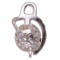 Charm Filigrana Argentata 6 Mm Charm Filigrana Argentata 6 Mm