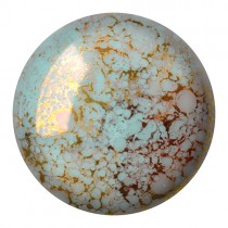Cabochon Par Puca® Opaque Light Aqua Bronze 18 Mm