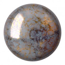 Cabochon Par Puca® Opaque Grey Bronze 18 Mm