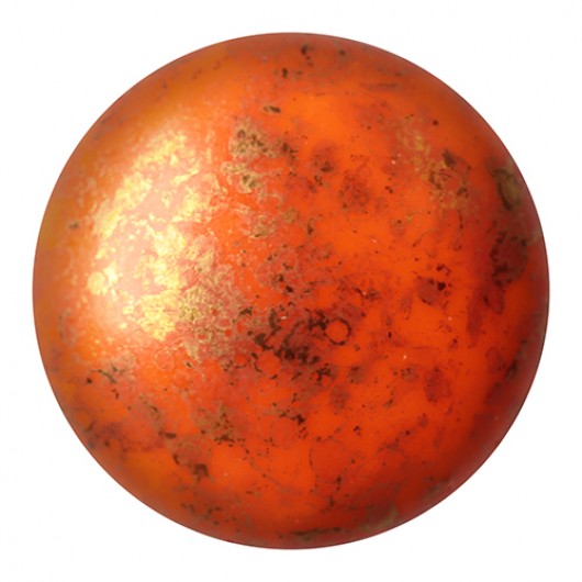 Cabochon Par Puca® Opaque Hyacinth Bronze 25 Mm Cabochon Par Puca® Opaque Hyacinth Bronze 25 Mm