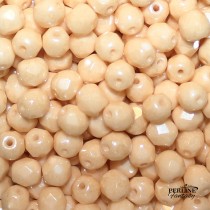 Mezzi Cristalli 6 Mm Chalk White Champagne Luster