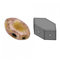 Paros® par Puca® Opaque Mix Rose / Gold Ceramic Look