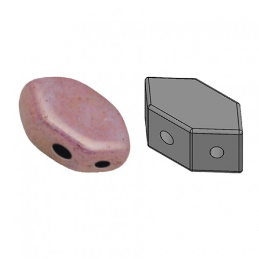 Paros® par Puca® Opaque Mix Violet / Gold Ceramic Look