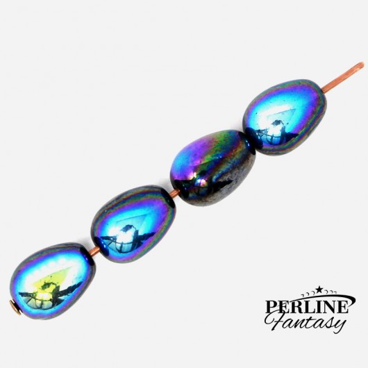 Gocce 11 x 8 Mm Jet Hematite AB Gocce 11 x 8 Mm Jet Hematite AB