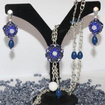 Kit Collana ''Lene'' Di Shayla Hayward Versione Tweedy Blue Kit Collana ''Lene'' Di Shayla Hayward Versione Tweedy Blue