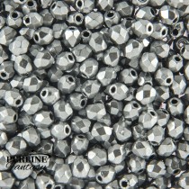 Mezzi Cristalli 3 Mm Silver  Al. Mat 